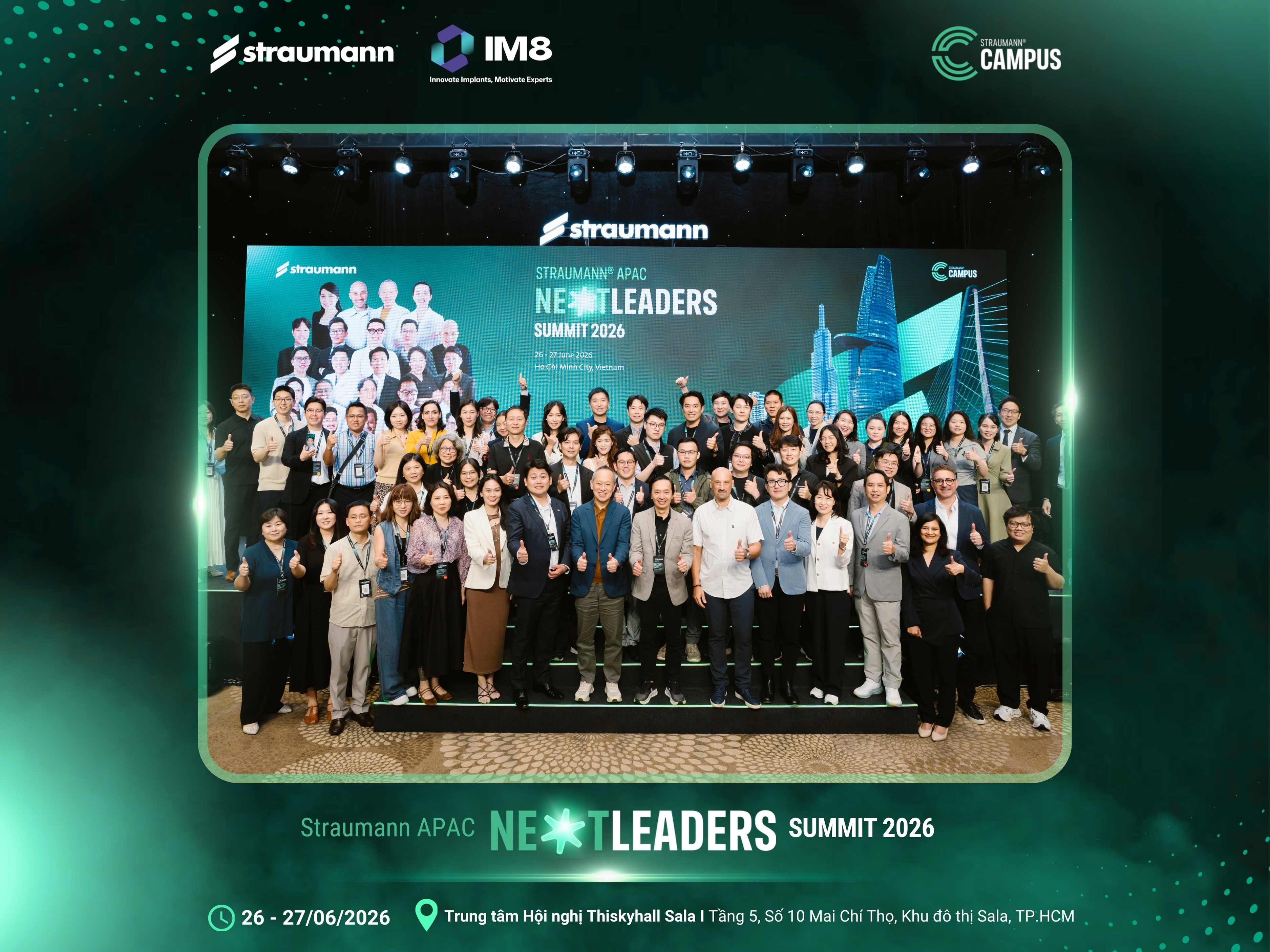 Khép lại hành trình học thuật tại Straumann® Apac Next Leaders Summit 2026