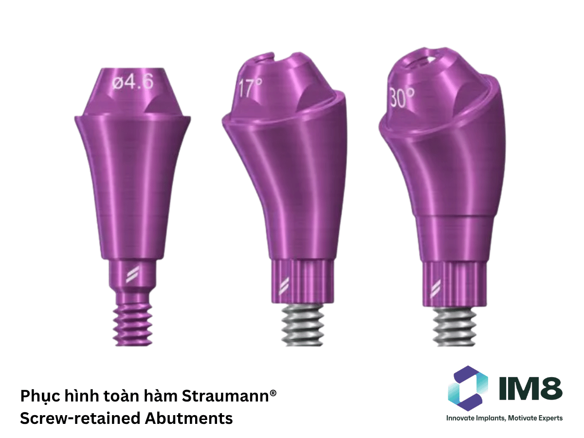 Straumann® Screw-retained Full-Arch Prosthetic Solutions
