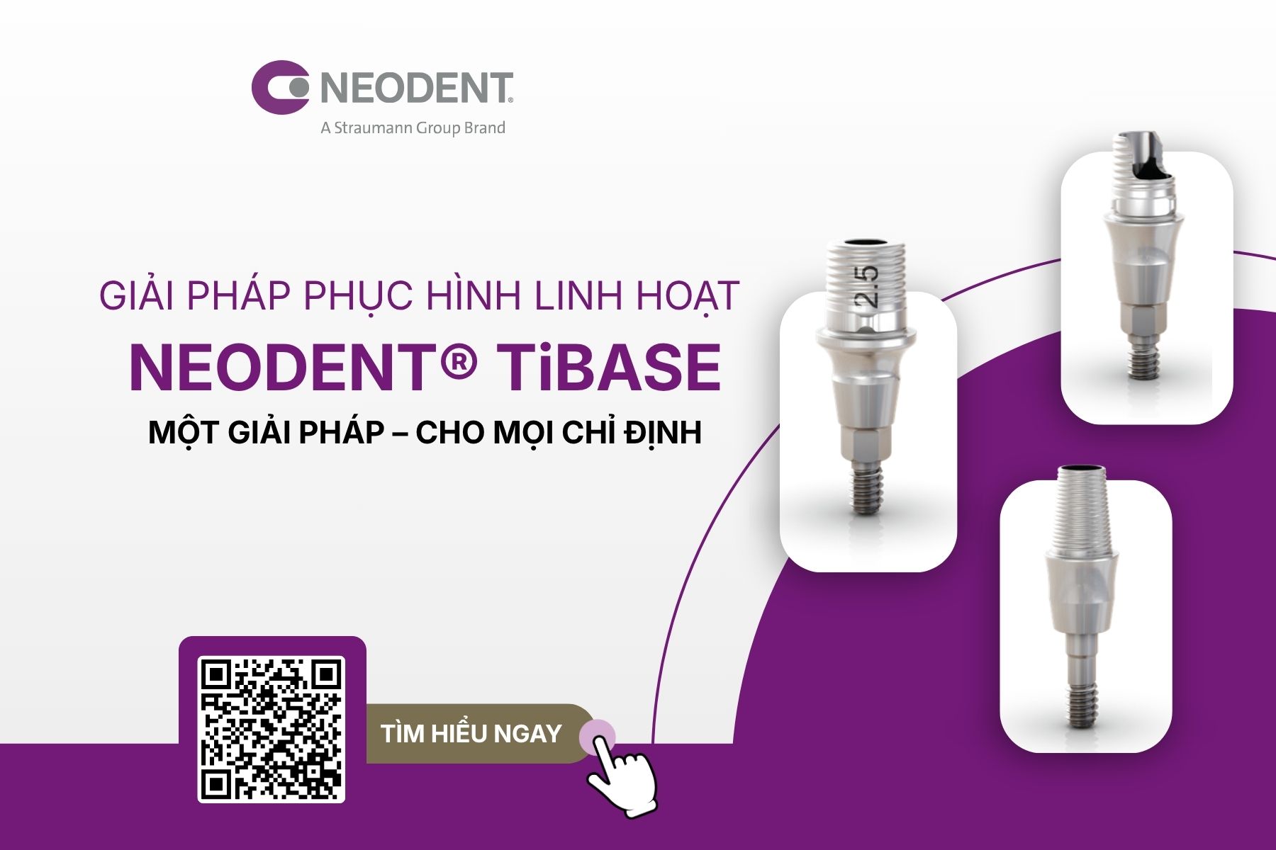 Neodent® TiBase Screw-Retained Restorations